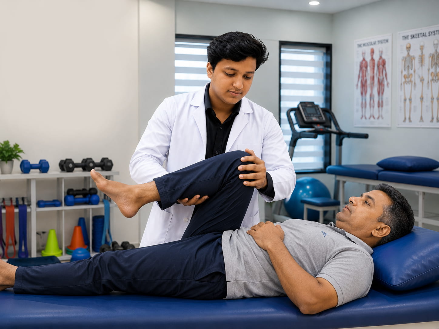 Manual therapy session