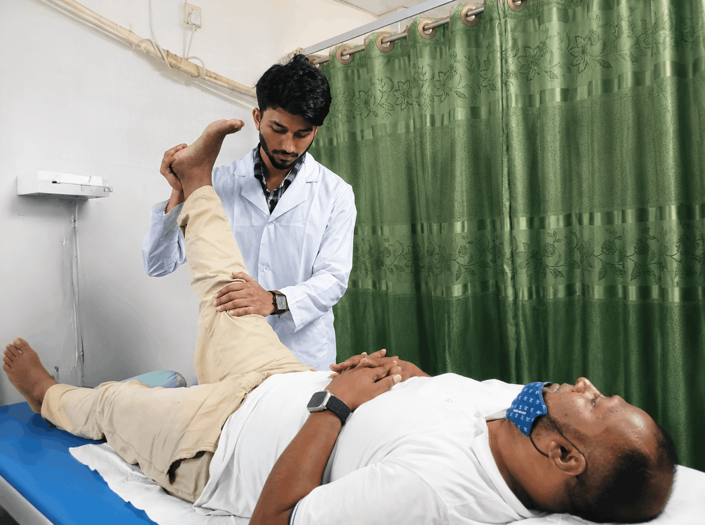 Manual therapy session